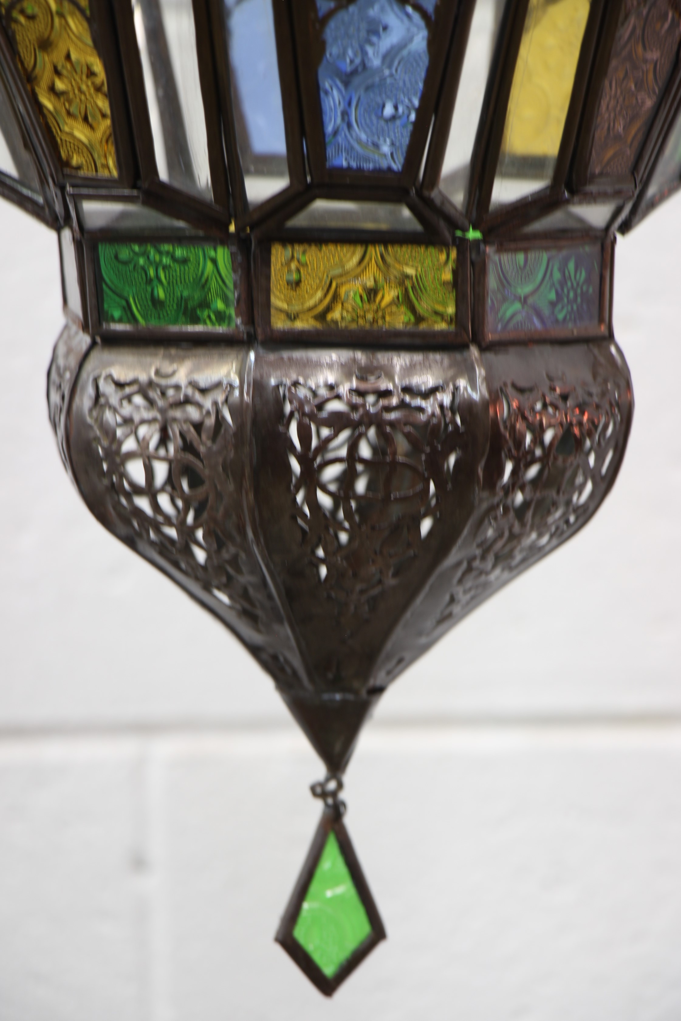 morrocan Hex lantern Med 6