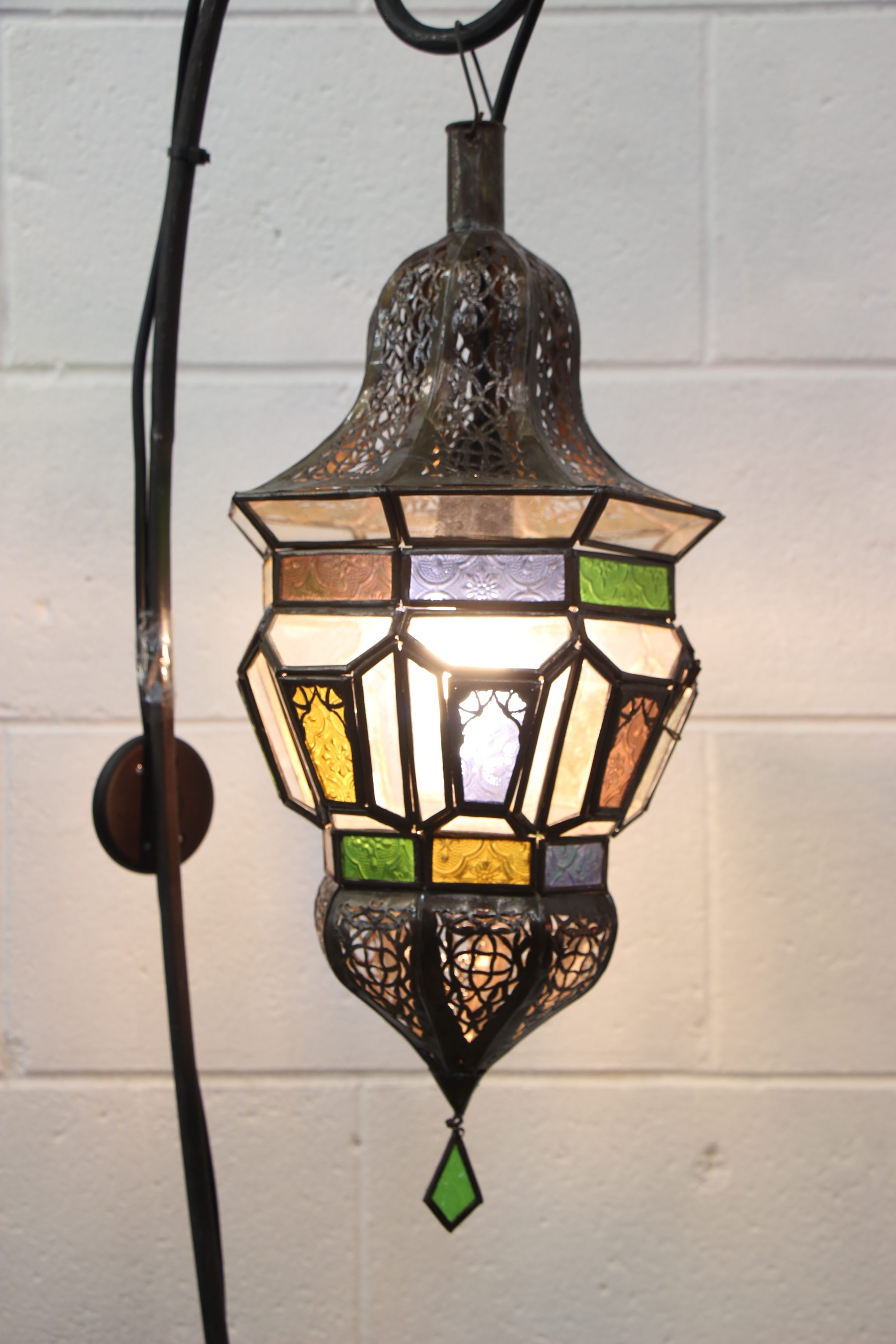 morrocan Hex lantern Med 9